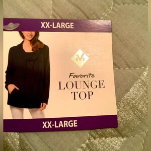 NWT~LOUNG TOP~INDESCRIBABLE COMFORTABLE ~ XXL
